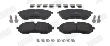 574110J JURID VW колодки гальм. передні Crafter 16- JURID подбор по vin на Brocar