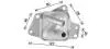 TO3769 AVA LEXUS Оливний радіатор (без корпуса) NX 200t 14-, NX 300 17-, RX 200t 15-, RX 300 17- AVA COOLING підбір по vin на Brocar
