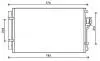 AVA HYUNDAI Радіатор кондиціонера (конденсатор) з осушувачем SANTA FE II 2.4 10- HY5311D
