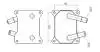AVA FORD Оливний радіатор C-Max, Focus II, Galaxy, Mondeo IV 1.8TDCI 05- FD3699