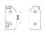 AI3356 AVA VW Оливний радіатор Audi A3, Golf IV, Polo, Skoda Octavia I AVA COOLING підбір по vin на Brocar