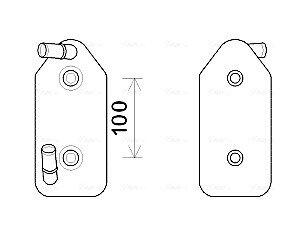 AI3356 AVA VW Оливний радіатор Audi A3, Golf IV, Polo, Skoda Octavia I AVA COOLING подбор по vin на Brocar