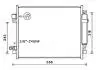 DN5428D AVA Радіатор кондиціонера NISSAN NOTE (2013) 1.5 DCI DN5428D