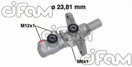 202742 CIFAM AUDI головний гальмівний циліндр Q3, SEAT ALHAMBRA 10-, VW PASSAT ALLTRACK B7, PASSAT B6 CIFAM підбір по vin на Brocar