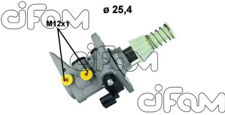 2021244 CIFAM AUDI Головний гальмівний циліндр A4 2.0 16-, A5 2.0 16- CIFAM подбор по vin на Brocar