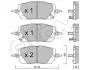 CIFAM MAZDA Колодки гальм. передні MX-30 (DR) e-SKYACTIV 20- 822-1295-0
