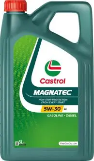 15F927 Моторна олива CASTROL MAGNATEC 5W-30 C3 5 л CASTROL підбір по vin на Brocar