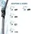 9XW358179131 HELLA BMW Щітка склоочисника REAR 325мм (склоочисника) FORD, MERCEDES-BENZ, LAND ROVER, AUDI, VW HELLA підбір по vin на Brocar