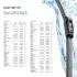 9XW358164171 HELLA Набір щіток склоочисника безкаркасні, EasySets UP (гачок 9*3мм, 9*4мм) (450x450) HELLA підбір по vin на Brocar