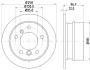 8DD355128401 HELLA PRO HIGH CARBON DB диск гальмівний задн. Sprinter VW LT 96- (258*12) HELLA підбір по vin на Brocar