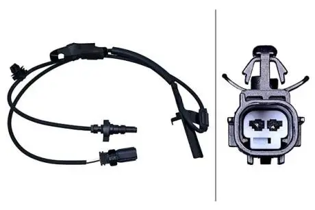 6PU358218071 HELLA TOYOTA Датчик ABS передній правий Auris 09-, Corolla 06- HELLA подбор по vin на Brocar