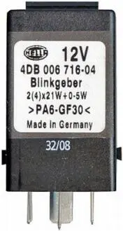 4DB006716041 HELLA BMW Реле поворотів E36, E34, E31, LANCIA, ALFA ROMEO HELLA підбір по vin на Brocar