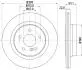 8DD355118941 HELLA PRO DB диск гальмівний задн. W204 HELLA підбір по vin на Brocar