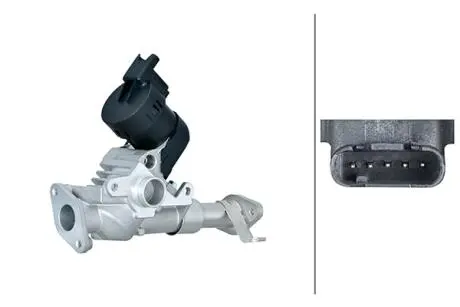 6NU014864981 HELLA DB клапан возврата ВГ 1/E81/E87 HELLA підбір по vin на Brocar