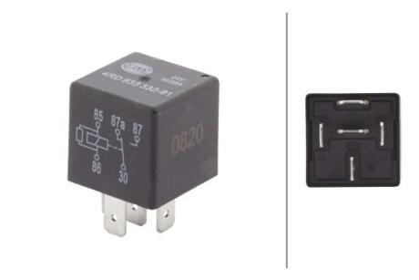 4RD933332611 HELLA Реле 24V 20A 5 пол. HELLA підбір по vin на Brocar