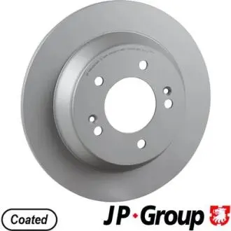 3663201300 JP GROUP KIA Гальмівний диск задній SOUL II (PS) 1.6 CVVT14-18, HYUNDAI KONA (OS, OSE, OSI) 1.6 T-GDi 20-23 JP GROUP підбір по vin на Brocar
