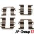 3564003610 JP GROUP HYUNDAI установчий к-кт. гальм. колодок i10 I 1.0 11-17, i10 I 1.2 11-13, KIA PICANTO 1.2 11- JP GROUP підбір по vin на Brocar