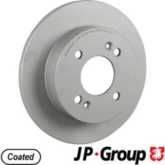 3563202100 JP GROUP HYUNDAI Гальмівний диск задній i10 II (BA, IA) 1.0/1.2 13-19 JP GROUP підбір по vin на Brocar