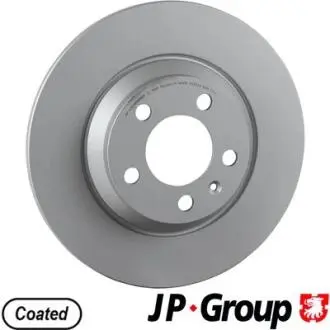 1163208800 JP GROUP VW Диск гальмівний задній POLO 1.5 18-, 2.0 17-, AUDI JP GROUP підбір по vin на Brocar