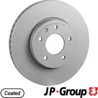 4763101100 JP GROUP CHEVROLET диск гальмівний передн.Opel Antara,Captiva JP GROUP подбор по vin на Brocar