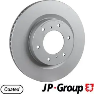 3963102100 JP GROUP MITSUBISHI диск гальмівний передн.Pajero IV 07- JP GROUP підбір по vin на Brocar