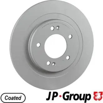 3663201200 JP GROUP HYUNDAI гальмівний диск задн.i30,Kia Ceed 11- JP GROUP подбор по vin на Brocar