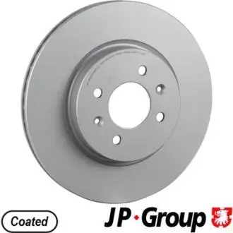 3663101600 JP GROUP HYUNDAI диск гальм. передн. i20, KIA Rio JP GROUP підбір по vin на Brocar