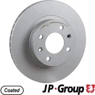 3563102800 JP GROUP HYUNDAI гальмівний диск передн.i10 08- JP GROUP подбор по vin на Brocar