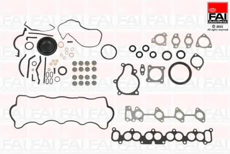 FS2129NH FAI HYUNDAI комплект прокладок двигуна SONATA V 2.0 06-, TRAJET 2.0 05-, TUCSON 2.0 06-, i30 2.0 07- FAI AUTOPARTS підбір по vin на Brocar