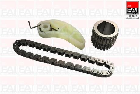 OPCK37 FAI RENAULT Комплект ланцюга CAPTUR I 0.9/1.2 13-, DACIA DUSTER 1.2 13-, NISSAN JUKE 1.2 14- FAI AUTOPARTS подбор по vin на Brocar