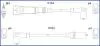 HUCO SEAT дріт запалювання IBIZA,CORDOBA 1.4I 93-. VW Golf III 1,4 134785