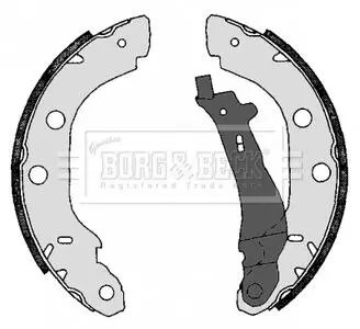 BBS6286 BBS6286 BORG & BECK - Гальмівні колодки до барабанів BORG&BECK підбір по vin на Brocar