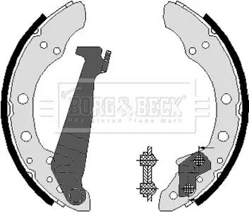 BBS6225 BBS6225 BORG & BECK - Гальмівні колодки до барабанів BORG&BECK підбір по vin на Brocar