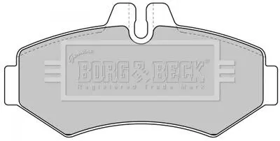 BBP1667 BBP1667 BORG & BECK - Гальмівні колодки до дисків BORG&BECK підбір по vin на Brocar