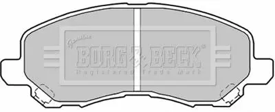 BBP1831 BBP1831 BORG & BECK - Гальмівні колодки до дисків BORG&BECK підбір по vin на Brocar
