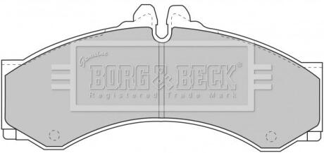 BBP1589 BBP1589 BORG & BECK - Гальмівні колодки до дисків BORG&BECK подбор по vin на Brocar