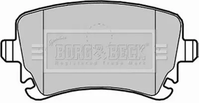 BBP1930 BBP1930 BORG & BECK - Гальмівні колодки до дисків BORG&BECK підбір по vin на Brocar