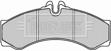 BBP2247 BBP2247 BORG & BECK Гальмівні колодки до дисків BORG&BECK подбор по vin на Brocar