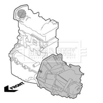 BEM4233 BEM4233 BORG & BECK - Опора двигуна BORG&BECK підбір по vin на Brocar