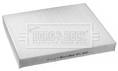 BFC1035 BFC1035 BORG & BECK - Фільтр салону BORG&BECK підбір по vin на Brocar