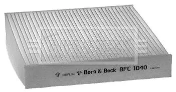 BFC1040 BFC1040 BORG & BECK - Фільтр салону BORG&BECK підбір по vin на Brocar