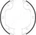 GF0104AF JAPANPARTS BMW К-т гальм. колодок стоянкового гальмоза 5 E60, 7 E65/E66, X5 E53, X3 E83 JAPANPARTS підбір по vin на Brocar