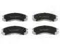 PA0623AF JAPANPARTS MITSUBISHI гальмівні колодки передн.Pajero 90-,L200/400, Galant, Lancer JAPANPARTS підбір по vin на Brocar
