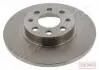 DI0242C JAPANPARTS OPEL диск гальмівний передній Corsa D 06-,Fiat Grande Punto 05- JAPANPARTS підбір по vin на Brocar