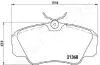 PA0409AF JAPANPARTS OPEL колодки гальмівні передн. Omega A 3,0 90- Omega B JAPANPARTS підбір по vin на Brocar