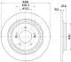 DPH26C JAPANPARTS HYUNDAI Диск гальмівний GRANDEUR (IG) 3.0 GDI 16- JAPANPARTS підбір по vin на Brocar