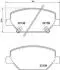 PA0418AF JAPANPARTS OPEL гальмівний колодки передні INSIGNIA B 17- JAPANPARTS підбір по vin на Brocar
