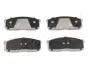 JAPANPARTS  гальмівні колодки передн. NISSAN BLUBIERD 80- PA-105AF