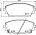 PA3002AF JAPANPARTS MAZDA Гальмівні колодки 3 1.8 SKYACTIV-D 19- JAPANPARTS підбір по vin на Brocar