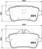PP0517AF JAPANPARTS DB гальмівні колодки передн. W166 M/GL-Class JAPANPARTS підбір по vin на Brocar